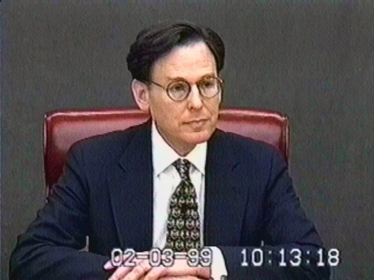 A video image of Blumenthal in 1999. He is scheduled for a June 16th deposition before the House Benghazi Committee. (AP Photo)