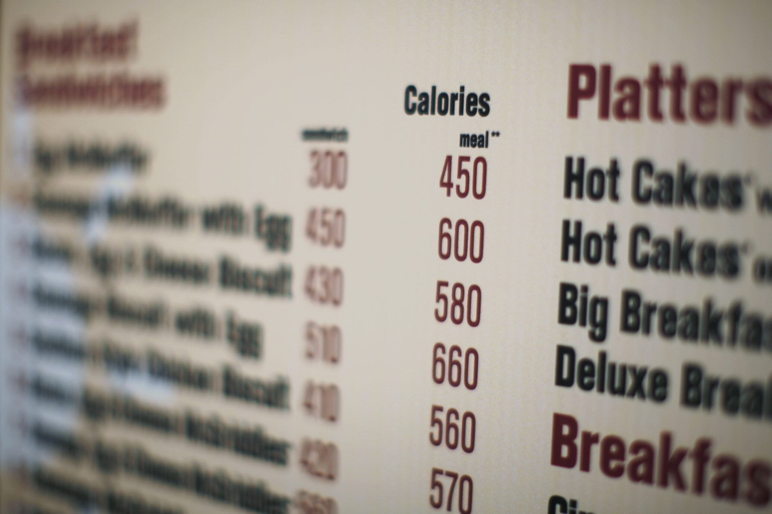 House poised to lighten Obamacare calorie mandate