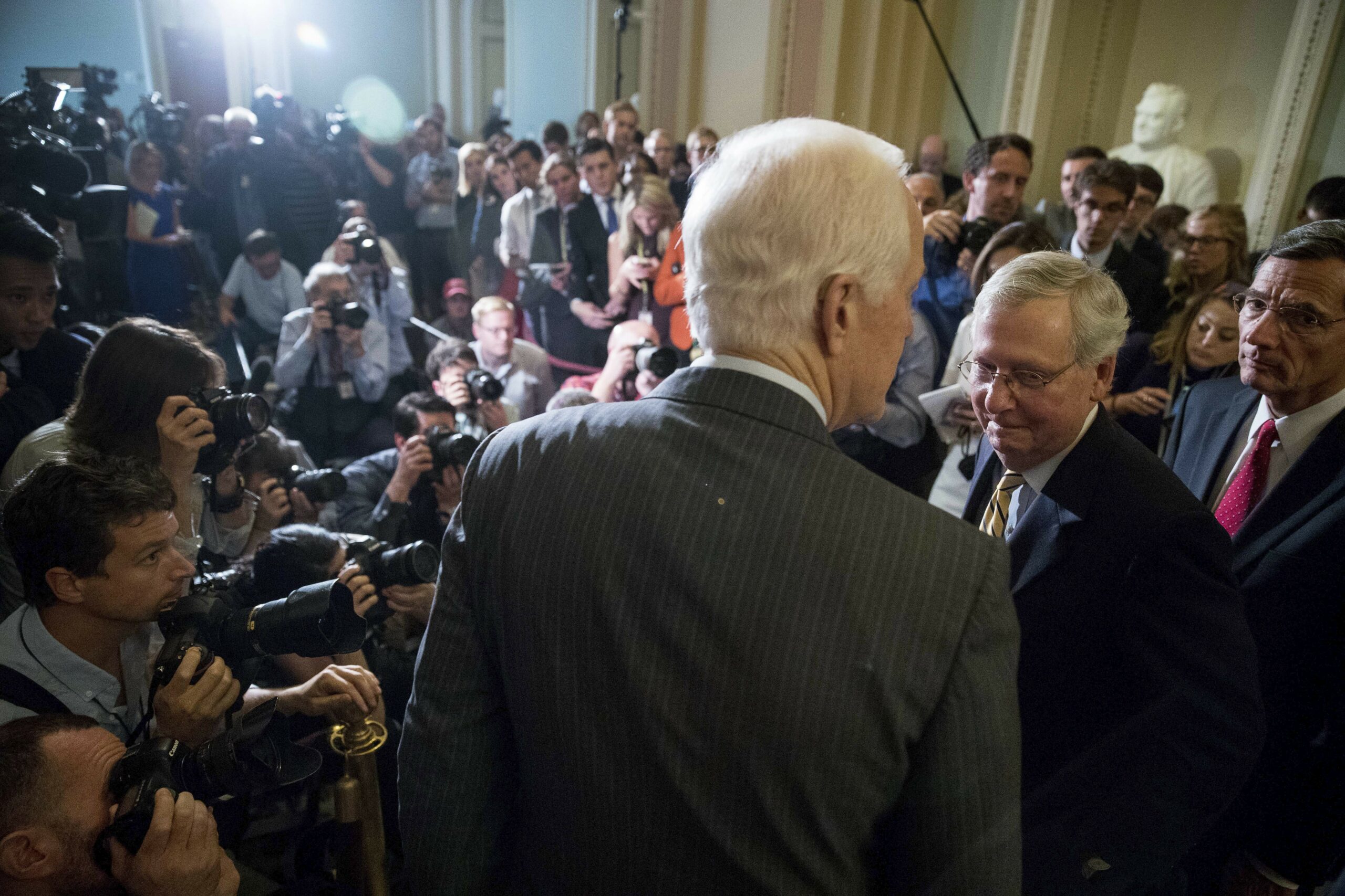 We need leadership in the government, not whiners and wimps