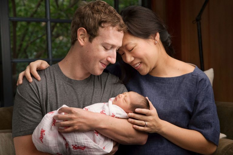 The new parents will donate 99 percent of their Facebook stock. (Mark Zuckerberg via AP)
