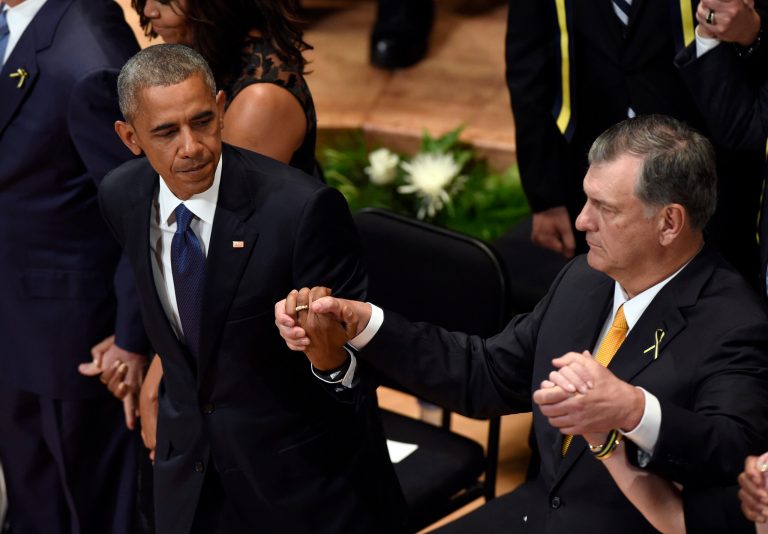 He was quick to note that Obama said that words have been 