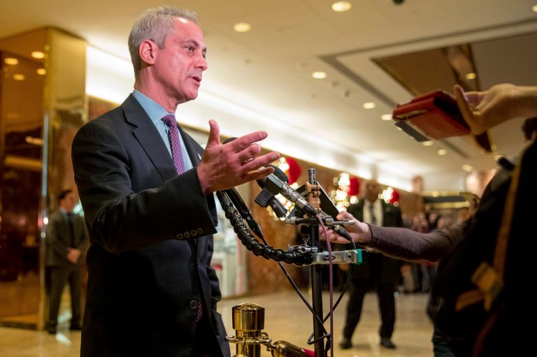 Chicago Mayor Rahm Emanuel released nearly 3,000 pages of emails from his personal account on Wednesday. (AP Photo/Andrew Harnik)