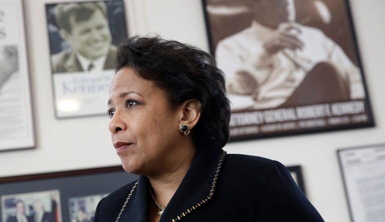 President Trump criticized former Attorney General Loretta Lynch on Tuesday morning, saying her actions during her time leading the Justice Department were 