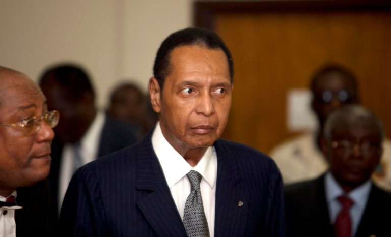 FILE - In this file photo dated Feb. 28, 2013, former Haitian dictator Jean-Claude Duvalier, known as 