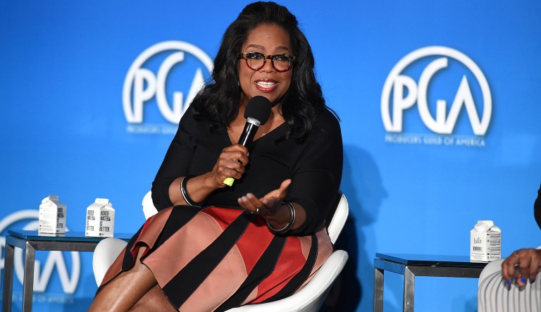 According to prediction markets, Winfrey has a 7.8 percent chance of winning the general election. (Photo by Jordan Strauss/Invision for Producers Guild of America/AP Images)