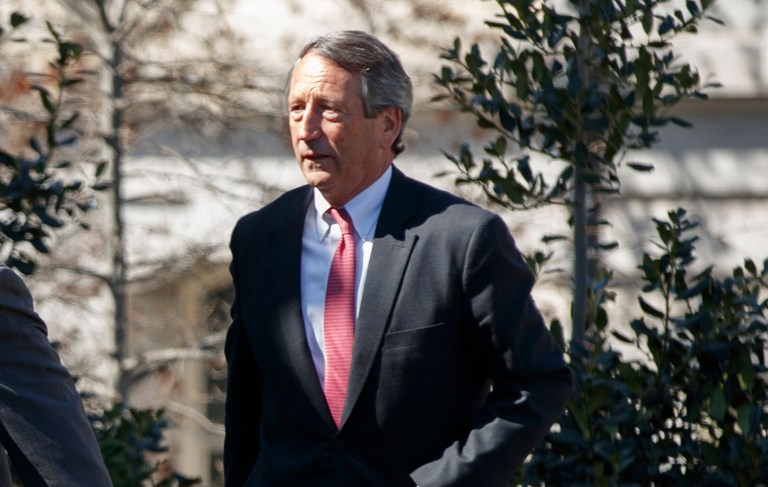 Sanford said Trump sent Mulvaney to tell him what would happen if he voted against the GOP healthcare bill. (AP Photo/Evan Vucci)