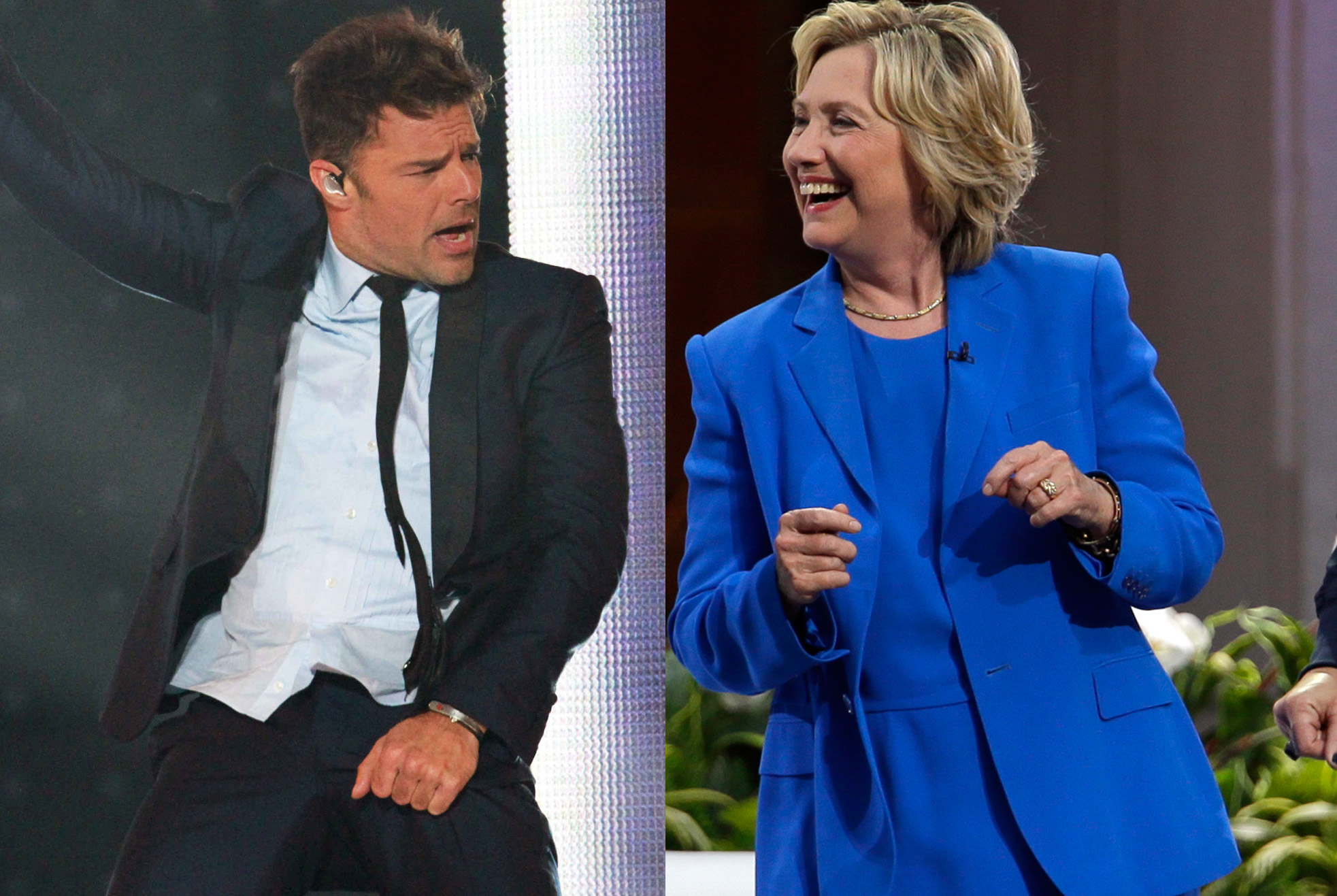 Ricky Martin endorses Hillary Clinton