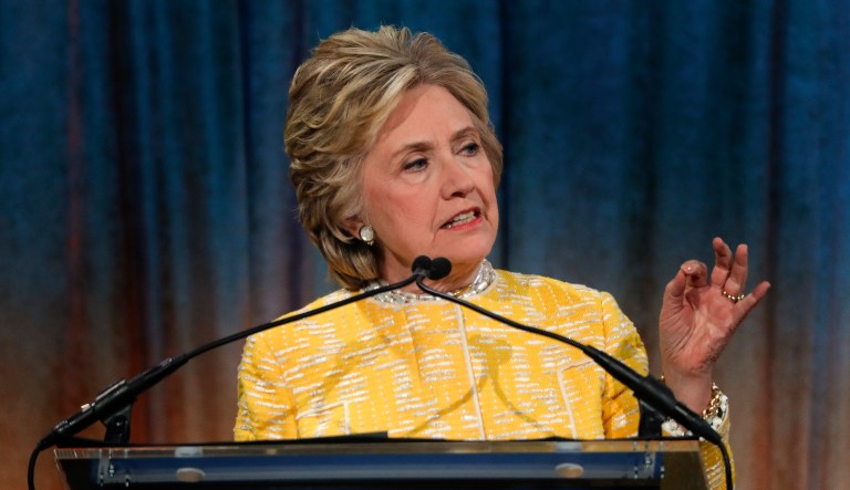 Former director of data science for the DNC utterly rejected Hillary Clinton's complaint that the committee gave her no help in running against Donald Trump in the 2016 presidential election. (AP Photo/Julie Jacobson)