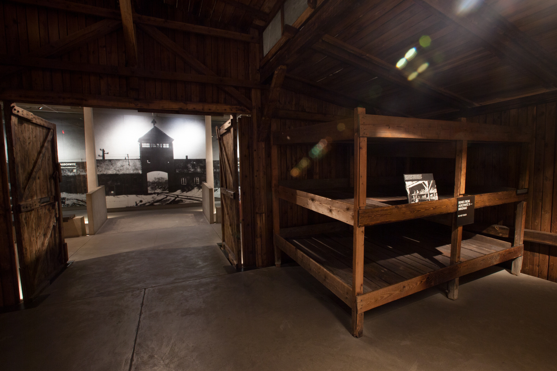 Holocaust Museum barracks going back to Poland