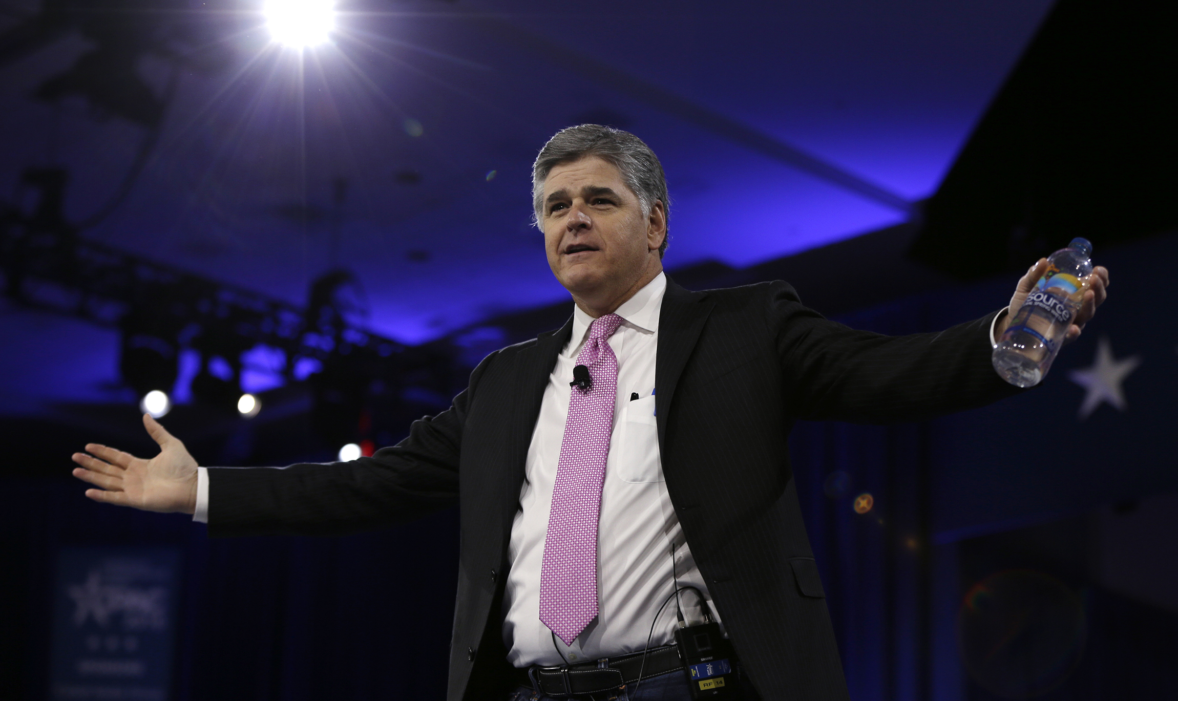 Sean Hannity interview with Trump in front of studio audience to air Wednesday