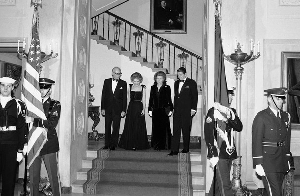 Nancy Reagan: ‘Ronnie and Maggie were political soul mates’