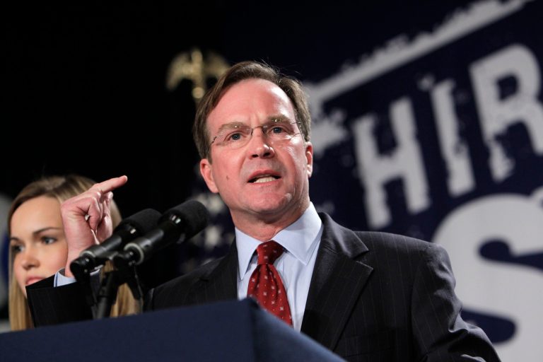 Michigan Attorney General Bill Schuette said he would join a lawsuit seeking to block bankruptcy judges from reducing the pensions of Detroit public employees. (AP/Carlos Osorio)