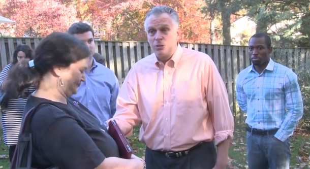 VIDEO: Terry McAuliffe keeps up the pressure in Virginia governor race
