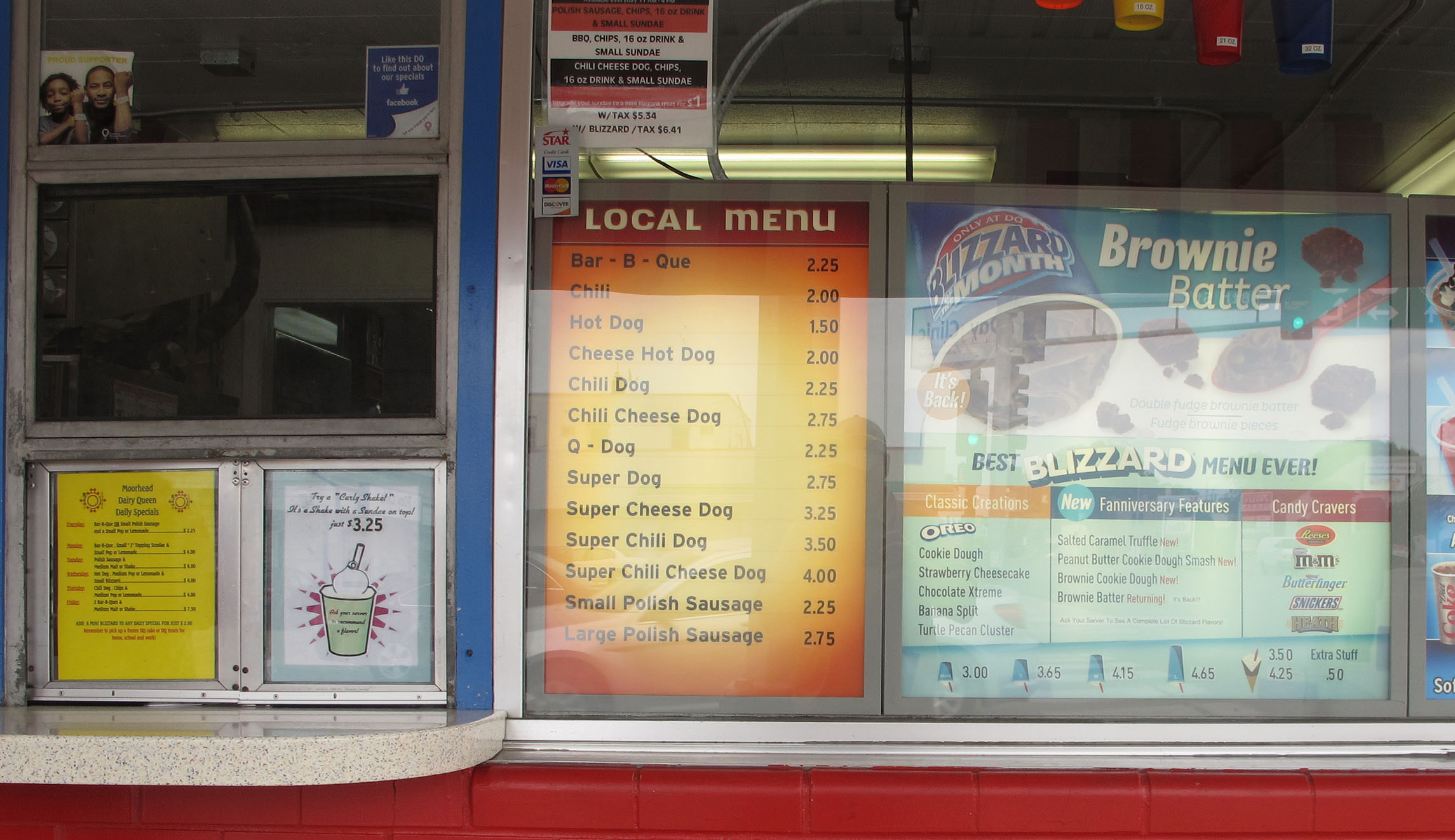 Be careful what you tape to the front door of your Dairy Queen, lest it offend the police of political correctness