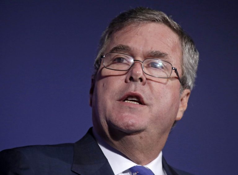 Former Republican Florida Gov. Jeb Bush will stump for the Republican governor of Michigan next month, fueling speculation that he may consider a run for the White House. (AP Photo/M. Spencer Green)