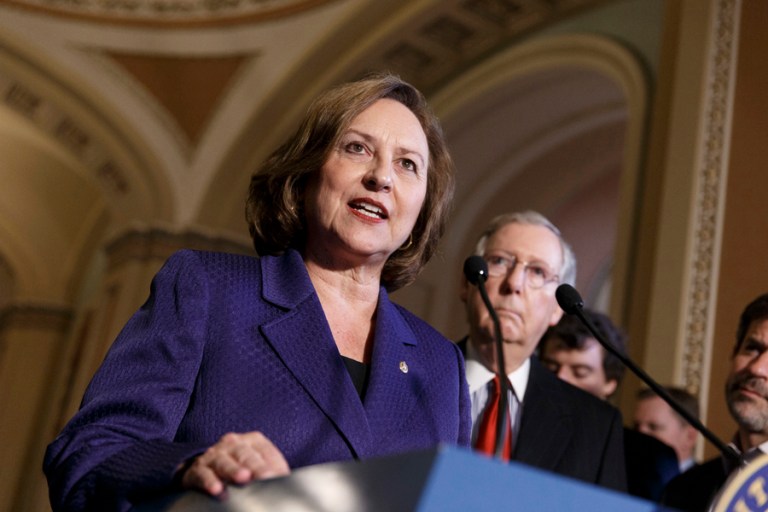 Sen. Deb Fischer, R-Neb., is pushing for passage of the Workplace Advancement Act. (AP File Photo/J. Scott Applewhite)
