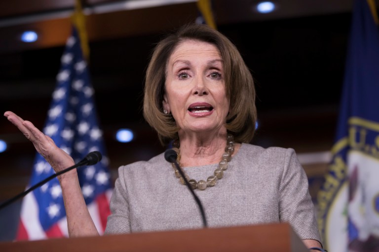 Pelosi said exposing Flynn's calls were more important than finding out who illegally leaked the information. (AP Photo/J. Scott Applewhite)