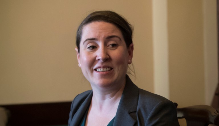 Her attorney said President Trump had no legal right to name an acting director. (AP Photo/J. Scott Applewhite)