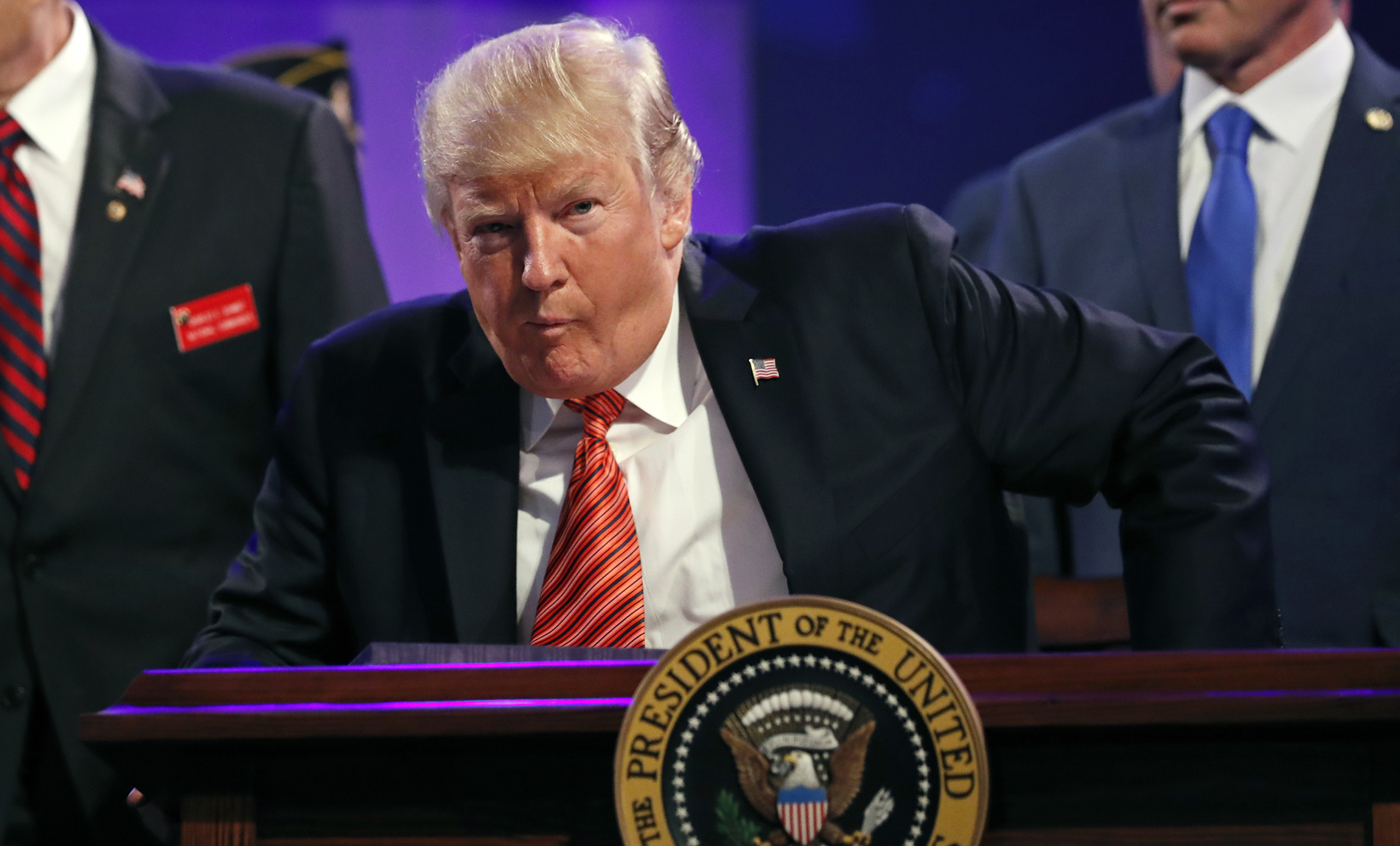 Trump gives Republicans whiplash swinging from conciliatory to confrontational rhetoric