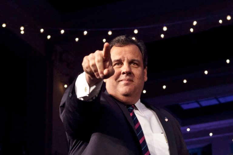 âI didnât seek a second term to do small things,â said Christie Tuesday night. âI sought a second term to finish the job. Now watch me do it.â (Kena Betancur/Getty Images)