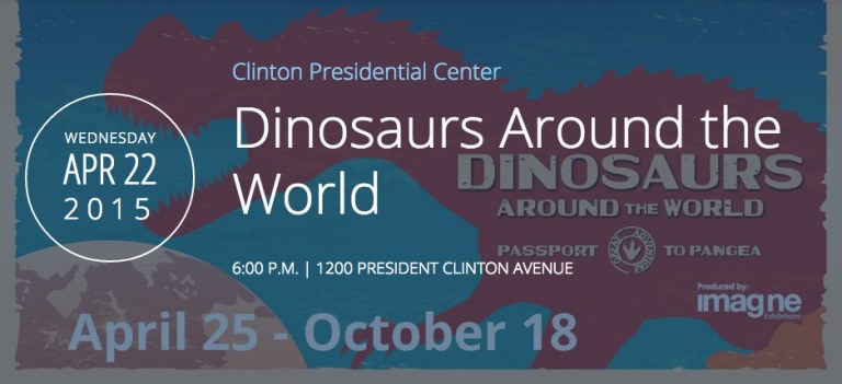 Dinosaurs on Display at Clinton Presidential Center