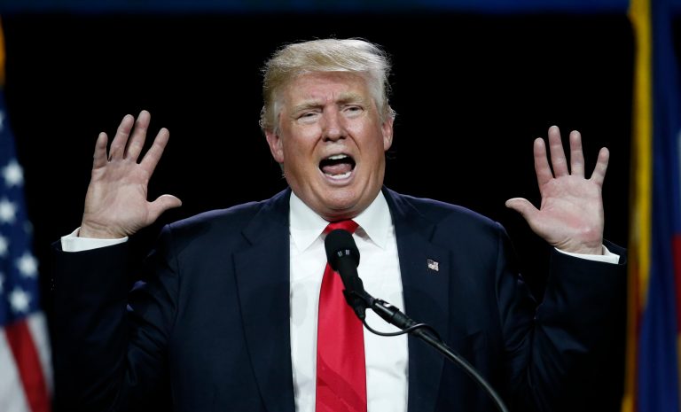 Trump openly wondered to attendees if the former president and Lynch were really discussing golf and grandchildren, as Lynch suggested. (AP Photo/David Zalubowski)