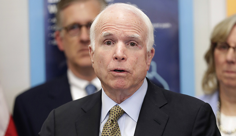 John McCain: Trump’s praise for dictators and strongmen is ‘disturbing’