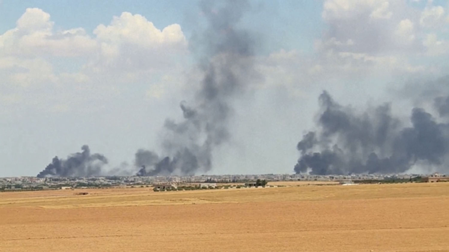 Report: Coalition airstrike kills 56 civilians in Islamic State-held Syrian city