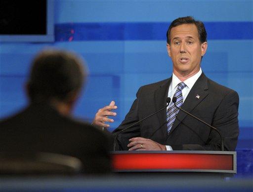Santorum condemns people who booed gay soldier