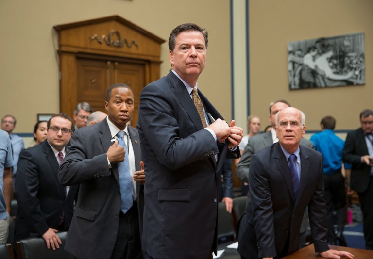 The lawmakers asked James Comey what the difference was between 