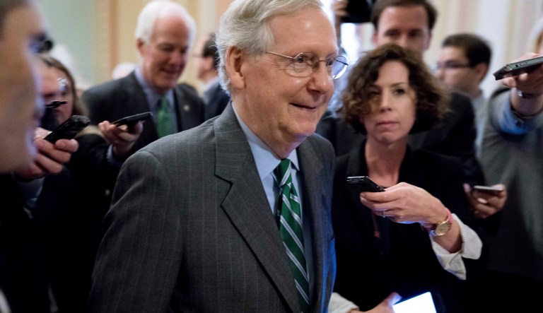 The group also complained that the bill would make cuts to Medicare and Medicaid. (AP Photo/Andrew Harnik)