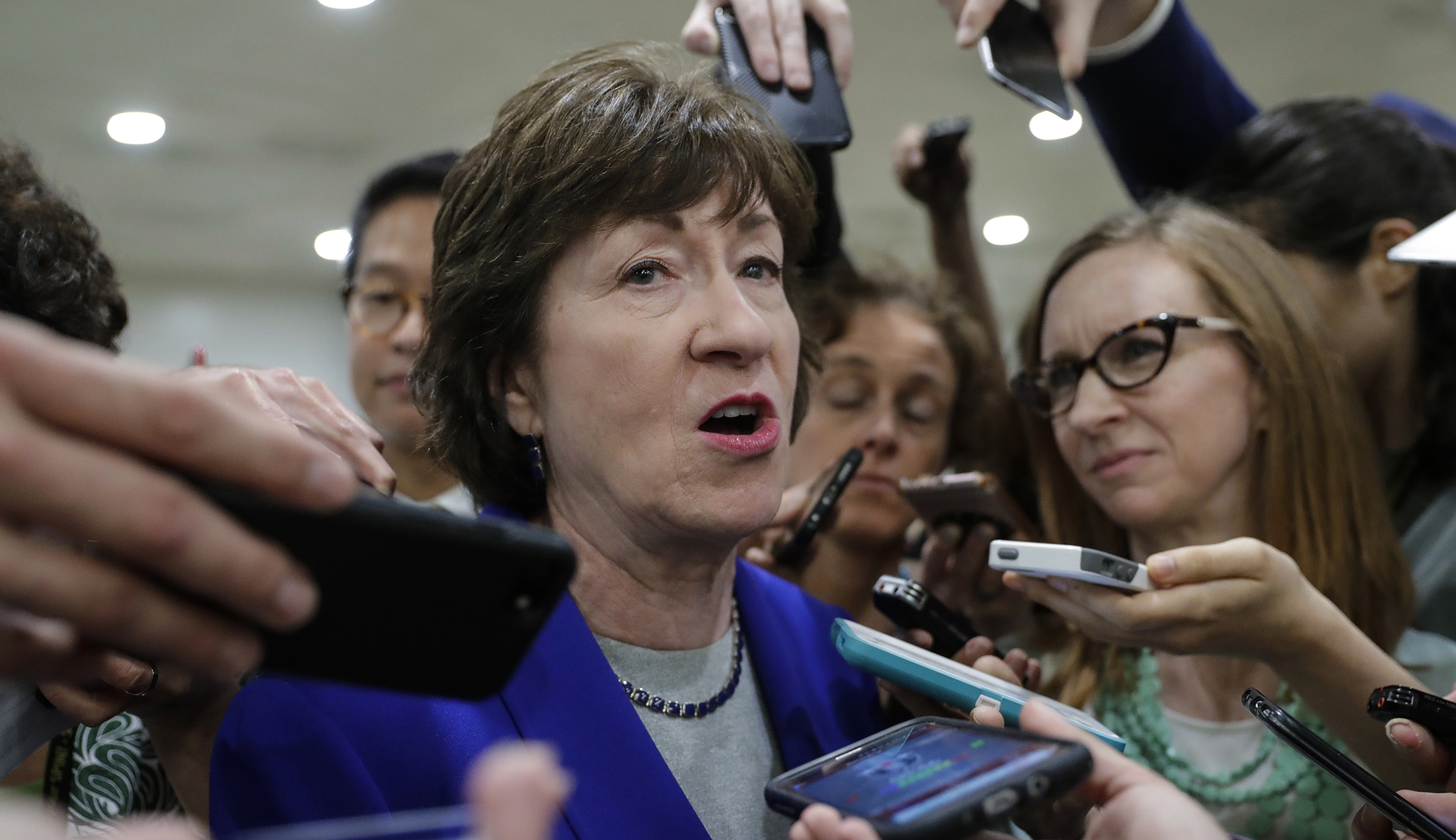 Susan Collins urges ‘overhaul’ of Senate healthcare bill