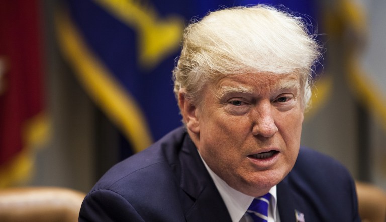 President Trump began Tuesday clashing with Sen. Bob Corker, R-Tenn., who described him as an 