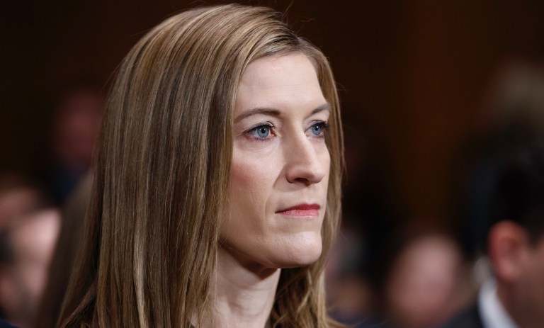 Once she's sworn in, Brand will be the third-ranking official at the Department of Justice. (AP)