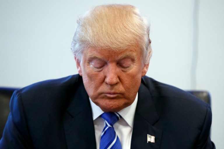 People in powerful position can easily corrupt those around them. We're seeing that with Donald Trump today. (AP Photo/ Evan Vucci)