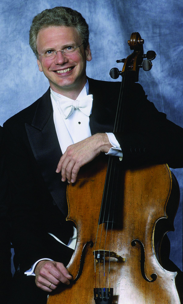 Courtesy photo 
Cellist David Hardy is set to perform Henri Dutilleux's 
