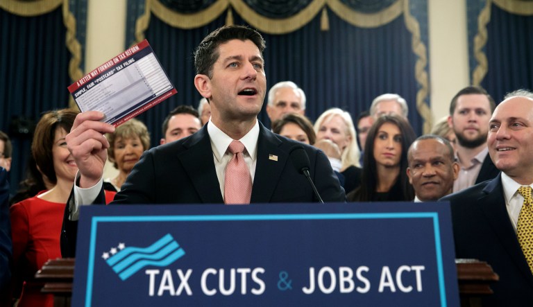 Republicans believe the calculator will sell their plan to the public. (AP Photo/J. Scott Applewhite)