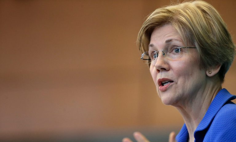 The senator did not take the bait. (AP Photo/Steven Senne)