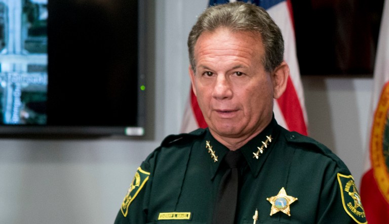 Broward County Sheriff Scott Israel is facing significant criticism for failing to act on tips about Nikolas Cruz, and after four deputies from his office failed to enter the school as the shooting was taking place. (AP Photo/Andrew Harnik)