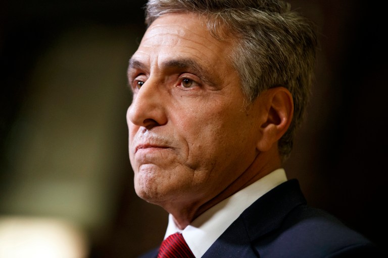 Barletta says he will now support the AHCA following a Tuesday night meeting with President Trump and Speaker Ryan. (AP Photo/Evan Vucci)