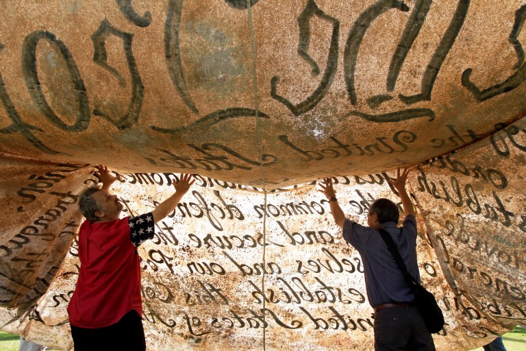 Unfortunately, the freedoms guaranteed by the Constitution are not as safe today as they should be. (AP Photo/Jae C. Hong)
