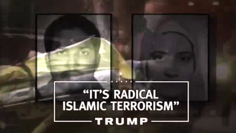 According to the DNC, Donald Trump's provocative first TV ad uses 