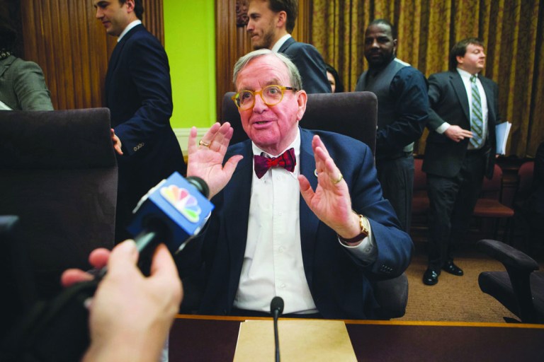 Graeme Jennings/Examiner
D.C. Councilman Jim Graham was reprimanded Monday by the D.C. Council in an 11-2 vote, on a resolution disapproving of Graham's conduct involving a lottery contract scandal.