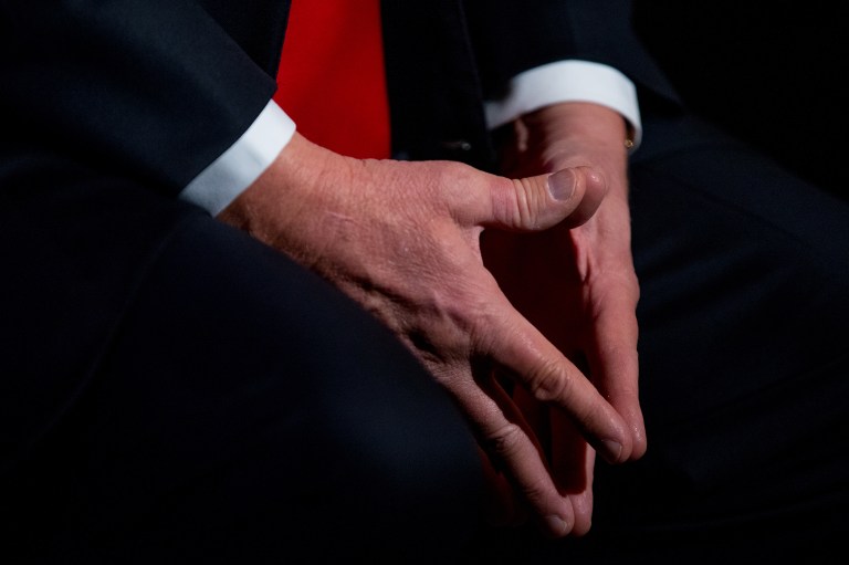 Where Donald Trump's stamp was added, the adjustments were largely cosmetic, crafted to acknowledge the party's new populist leader without alienating the conservative activists who labor over the platform. (AP Photo/Andrew Harnik)