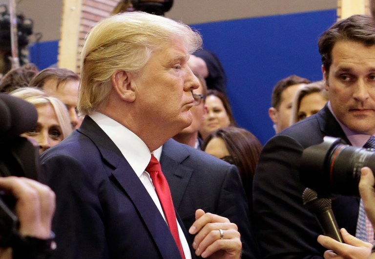 A refusal to debate would not only be political suicide by Donald Trump, but would also set a terrible precedent. (AP Photo/Alan Diaz)