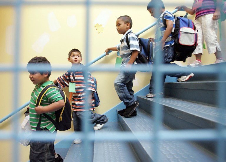 Students at Arcola Elementary School in Silver Spring (Examiner file photo)