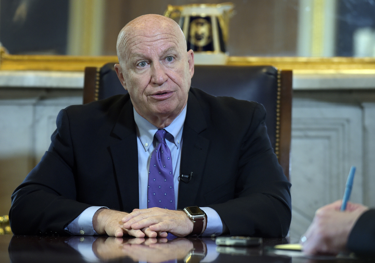 Top Republican praises Trump’s stance on border tax