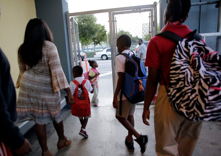 Most of the federal portion of funding for K-12 education would continue to flow. Several grant programs already have funding through the end of the calendar year, but could not operate beyond then.Â (AP file photo/Lynne Sladky)