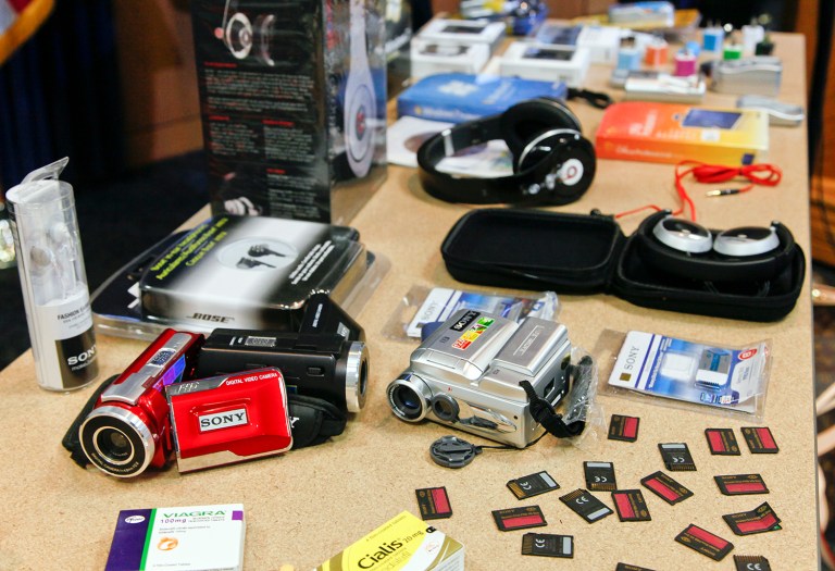 The Obama administration is cracking down on the import and distribution of counterfeit consumer electronics that could present health risks to consumers. (AP Photo/Nick Ut)