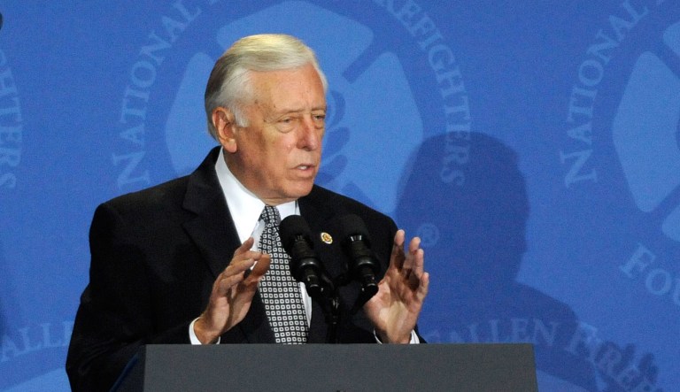 House Minority Whip Steny Hoyer said that he doesn't believe a final deal on immigration was reached between President Trump and Democratic leaders Wednesday night. (AP Photo/Steve Ruark)